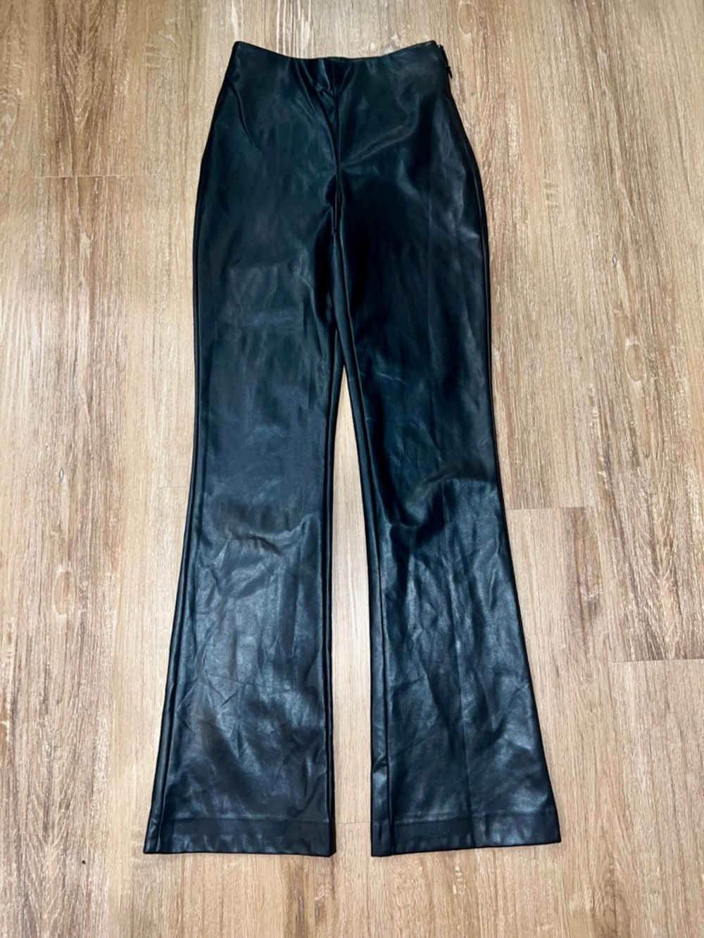 Wilfred | Wilfred Black Faux Leather Wide Leg Pants